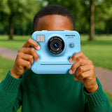 Praktika Snap & Stick kids camera blue, imported from the UK