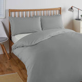 Argos Habitat Cool Lyocell Cotton Dove Grey Bedding Set Superking- Buy online at McGrocer