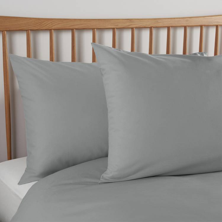 Habitat bedding set dove grey superking - British product