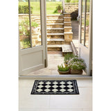 My Mat Manor short pile Victorian tile doormat 50x75cm (British brand)