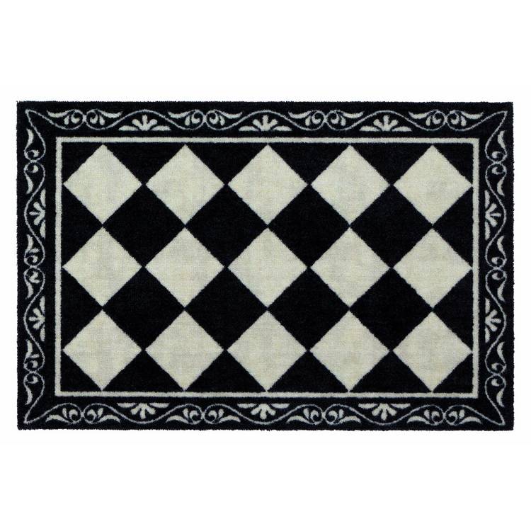 My Mat Manor short pile Victorian tile doormat 50x75cm (British brand)
