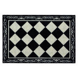 My Mat Manor short pile Victorian tile doormat 50x75cm (British brand)