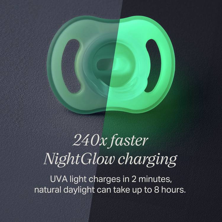Tommee Tippee Night Glow Pod UV Steriliser, imported from the UK