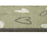 My Mat sage heart runner 50x150cm, UK version
