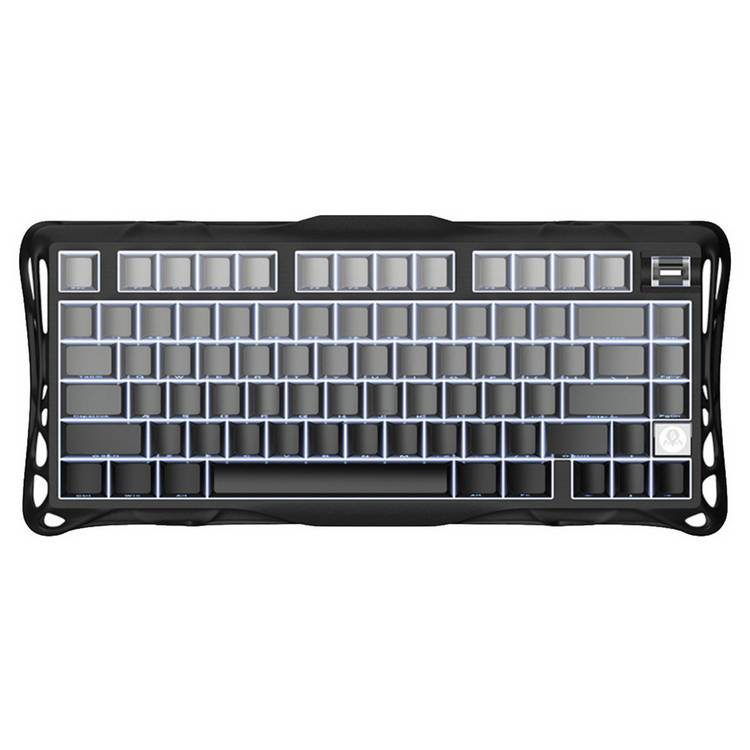 GravaStar Mercury K1 gaming keyboard Gradient Black 75% - British product