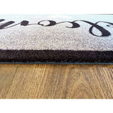 My Mat Welcome Hearts short pile doormat 50x75cm, imported from the UK