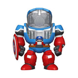 Marvel Bitty POP Captain America figure with Bitty Bot Mech (British brand)