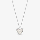 Argos Inicio Mother of Pearl Celestial Heart Pendant Necklace- Buy online at McGrocer