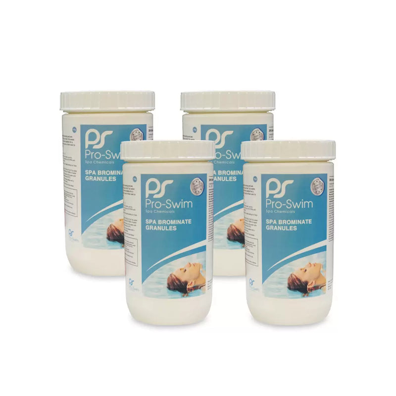Pro-Swim bromine granules 4kg hot tub chemical - British product