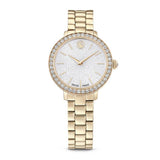 Swarovski Matrix gold watch with crystal bezel - British product