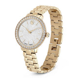 Swarovski Matrix gold watch with crystal bezel - British product