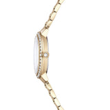 Swarovski Matrix gold watch with crystal bezel - British product