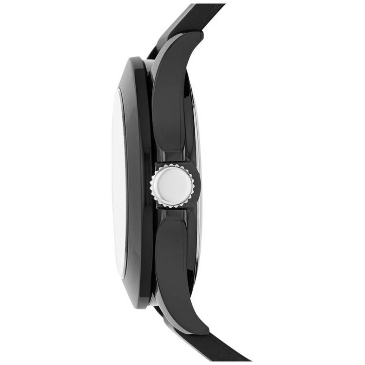 Skechers Rosencrans black silicone strap analogue watch 40mm - British product