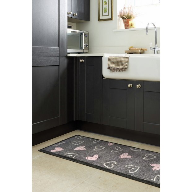 My Mat Welcome Hearts runner 50x150cm, imported from the UK