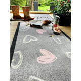 My Mat Welcome Hearts runner 50x150cm, imported from the UK