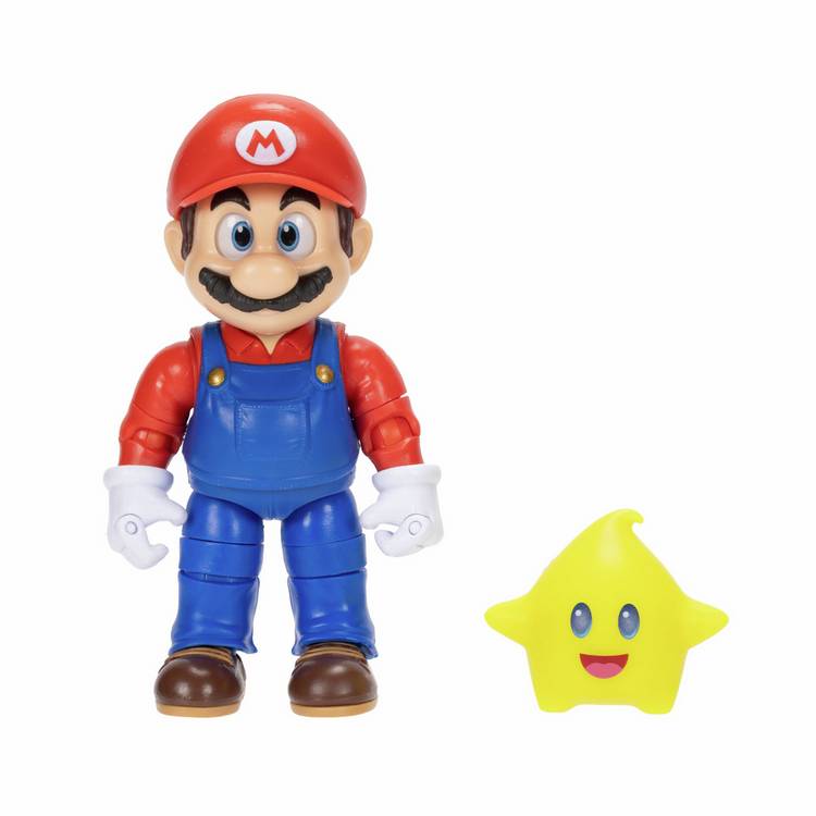 Super Mario Galaxy Movie action figure 5 inch, imported from the UK