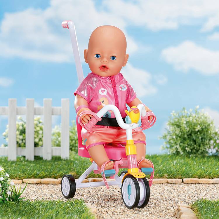 BABY Born doll tricycle (British brand)