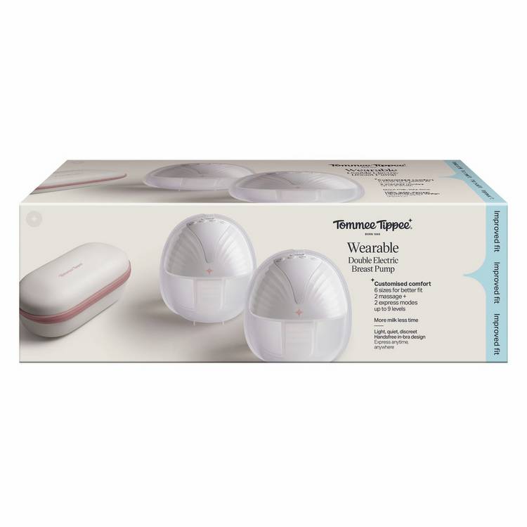Tommee Tippee wearable electric breast pump, imported from the UK