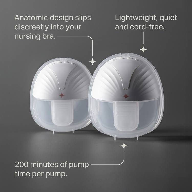 Tommee Tippee wearable electric breast pump, imported from the UK
