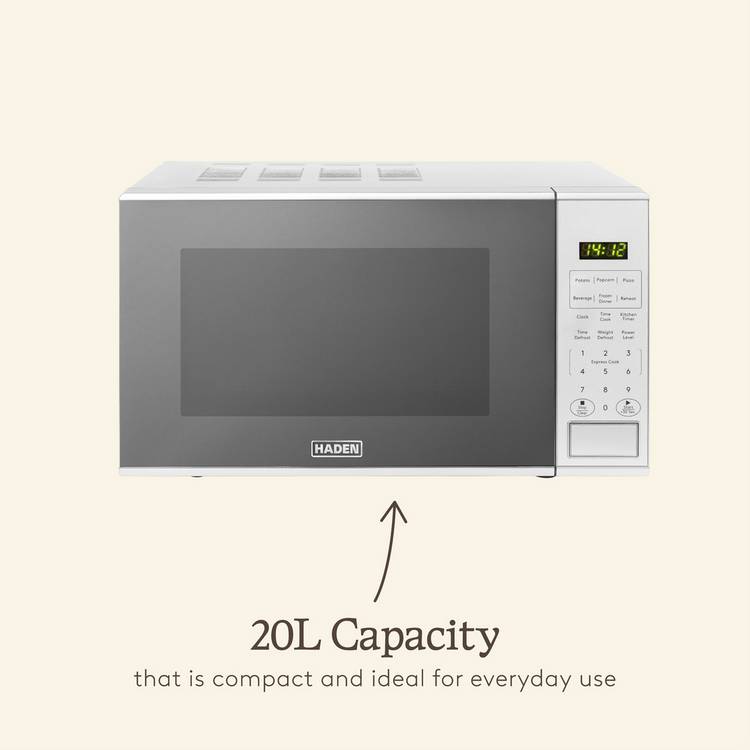 Haden 20L standard microwave 800W, imported from the UK