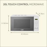 Haden 20L standard microwave 800W, imported from the UK
