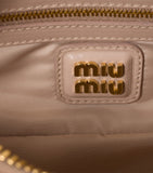 Miu Miu Arcadie top-handle bag H10.5cm, imported from the UK