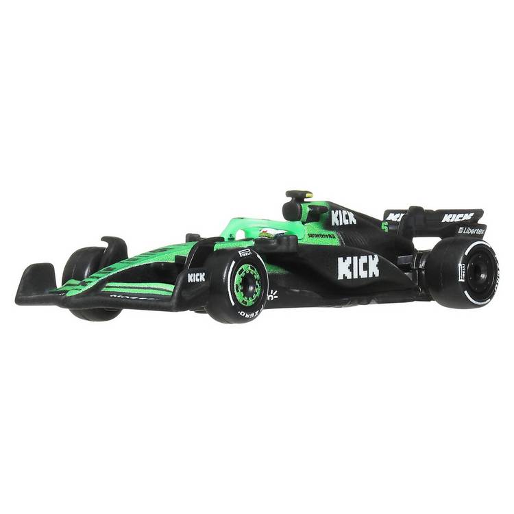 Hot Wheels Bortoleto F1 1:64 toy car, UK version