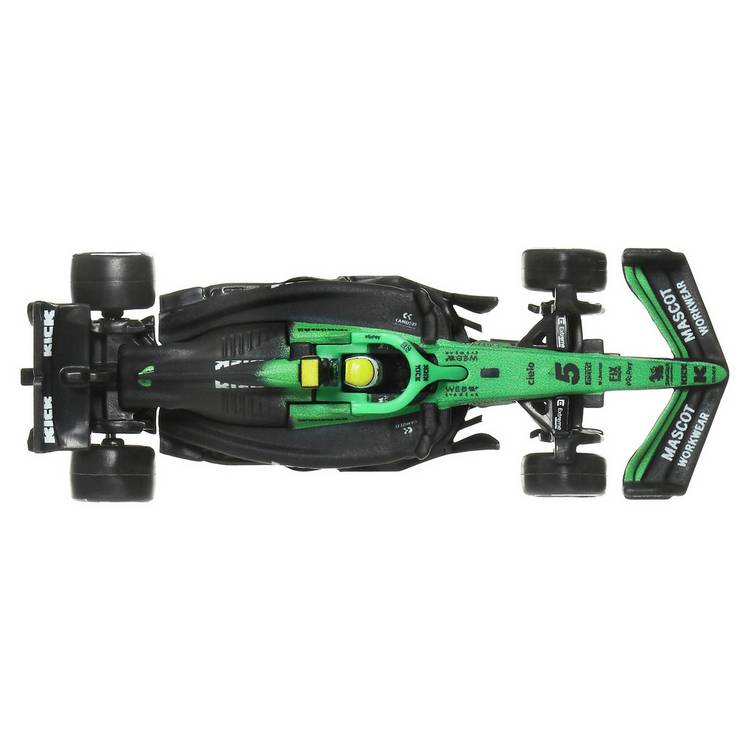 Hot Wheels Bortoleto F1 1:64 toy car, UK version