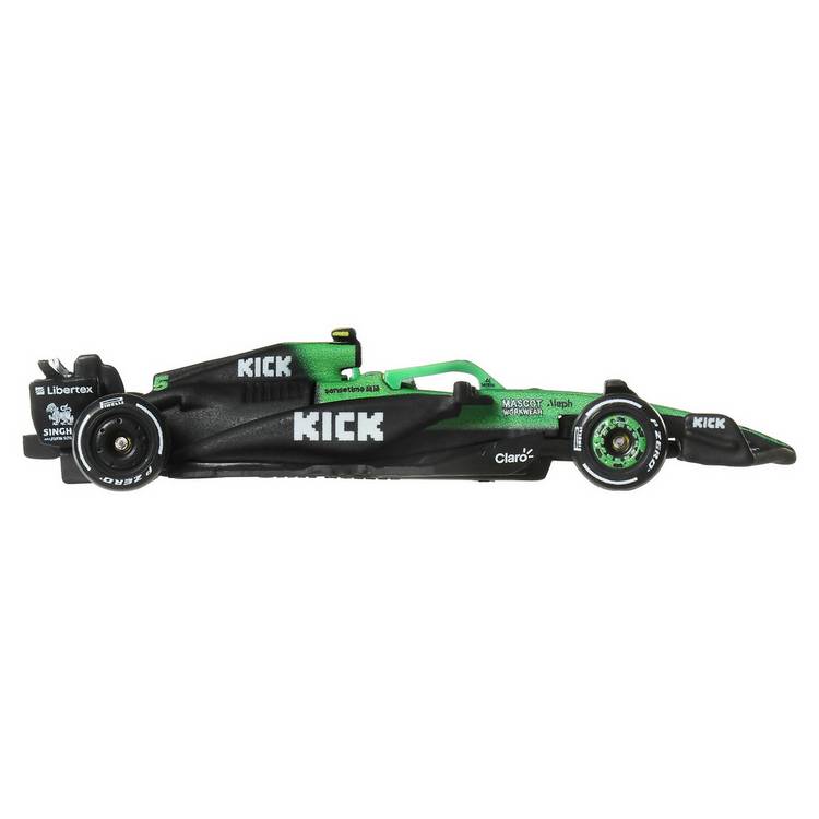 Hot Wheels Bortoleto F1 1:64 toy car, UK version