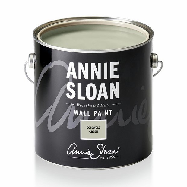 Annie Sloan Wall Paint Cotswold Green 2.5L (British brand)
