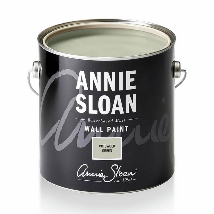 Annie Sloan Wall Paint Cotswold Green 2.5L (British brand)