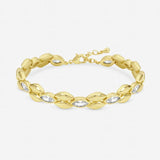 Jon Richard gold plated crystal bracelet, UK version