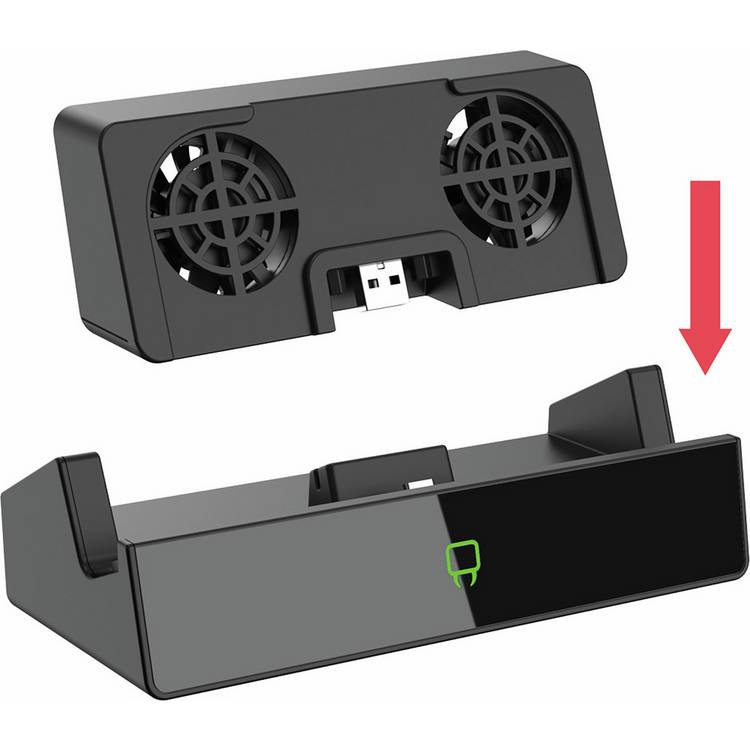 Venom TV Dock with detachable fan for Switch 2 - British product