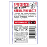 Beefsteak Club Malbec red wine 75cl - British product