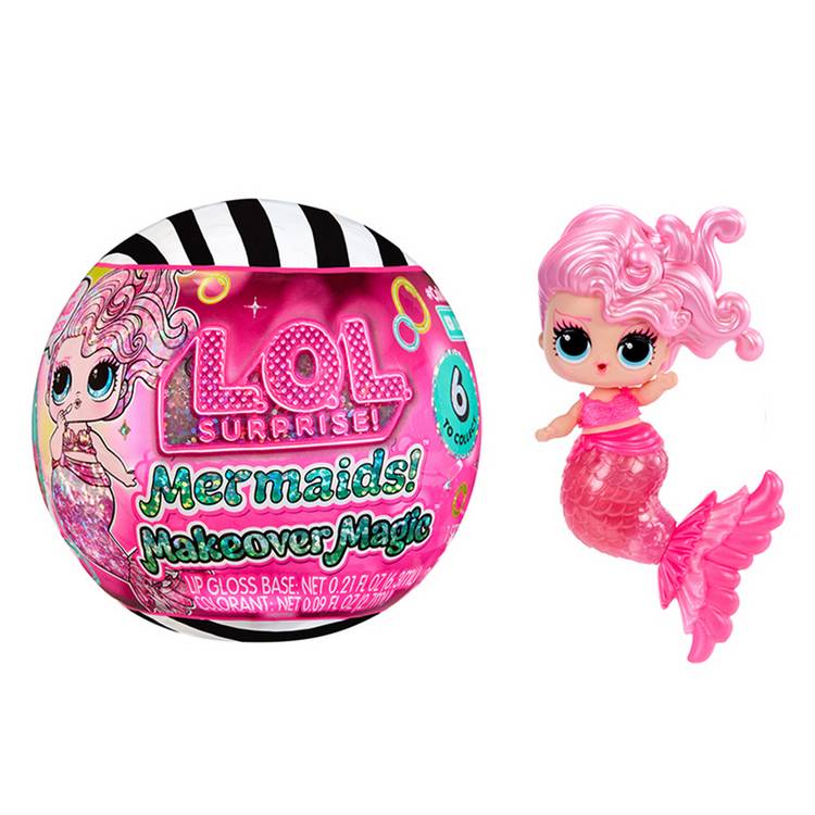 L.O.L. Surprise Mermaids Makeover Magic Tots doll 9cm - British product