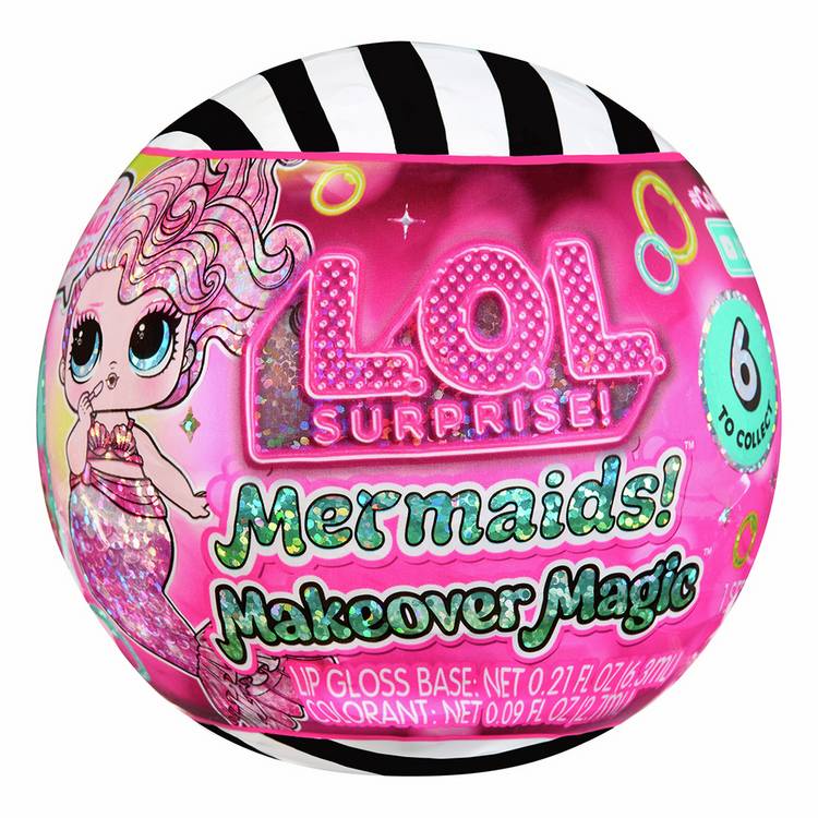 L.O.L. Surprise Mermaids Makeover Magic Tots doll 9cm - British product