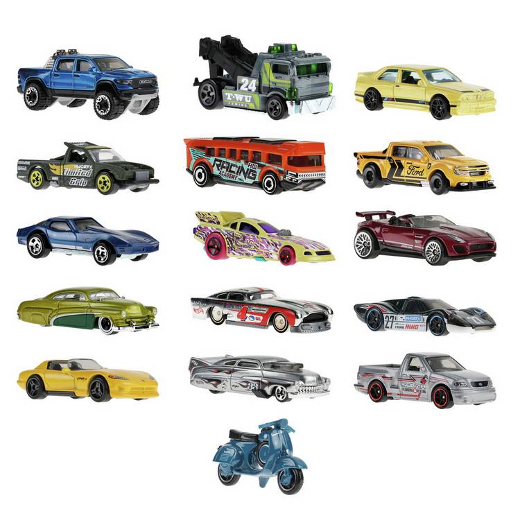 Hot Wheels Basic Car 1:64 scale die-cast toy, imported from the UK