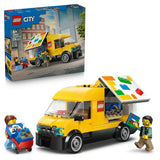 LEGO City Van building toy with 276 pieces (British brand)