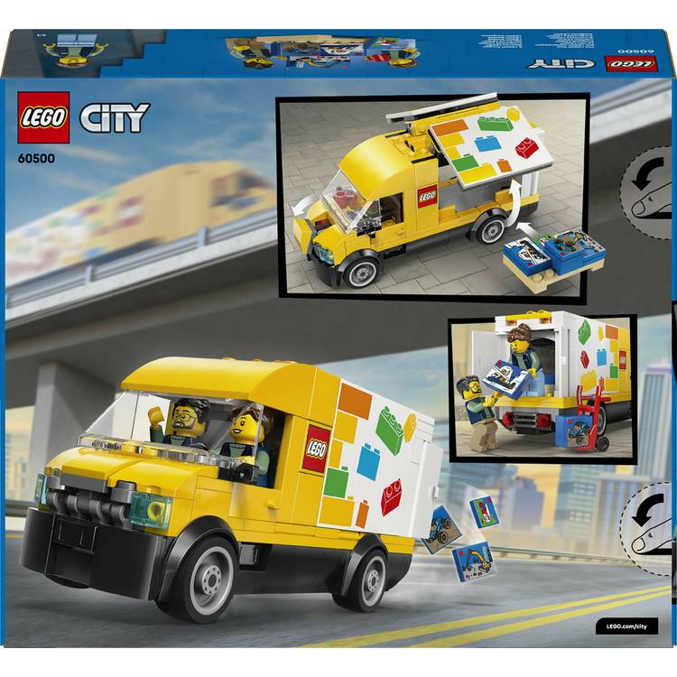 LEGO City Van building toy with 276 pieces (British brand)