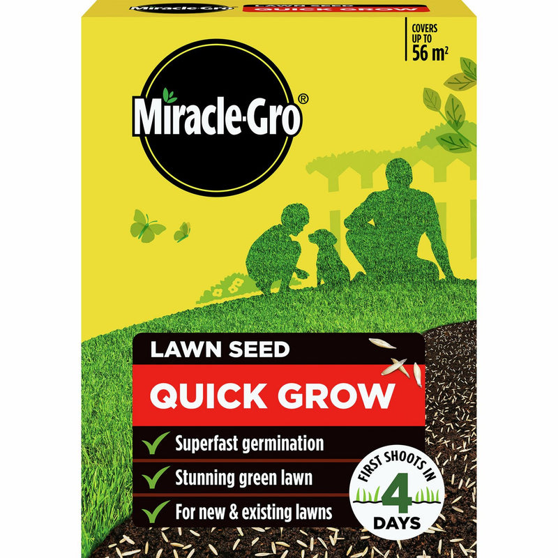 Miracle-Gro Quick Gro lawn seed 56m2 (British brand)
