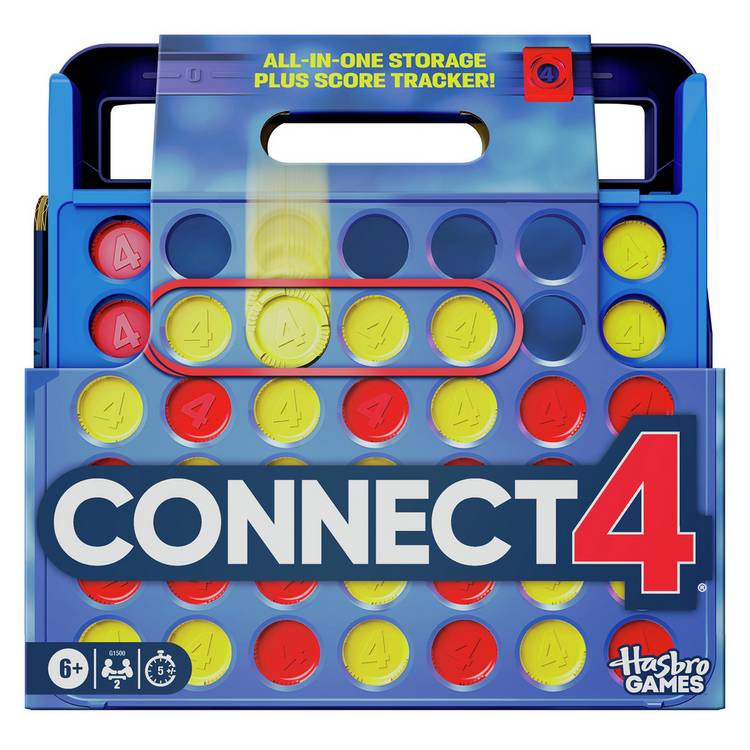 Hasbro Connect 4 Refresh board game - British product