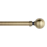 Argos Home antique brass extendable curtain pole 110-300cm, UK version