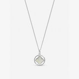 Argos Revere Inicio Silver Plated Mother of Pearl Spinner Clover Pendant- Buy online at McGrocer