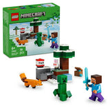 LEGO Minecraft Steve's Taiga Adventure building toy 79 pieces (British brand)