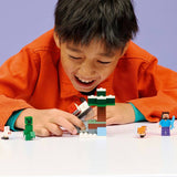 LEGO Minecraft Steve's Taiga Adventure building toy 79 pieces (British brand)