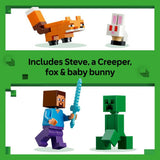 LEGO Minecraft Steve's Taiga Adventure building toy 79 pieces (British brand)
