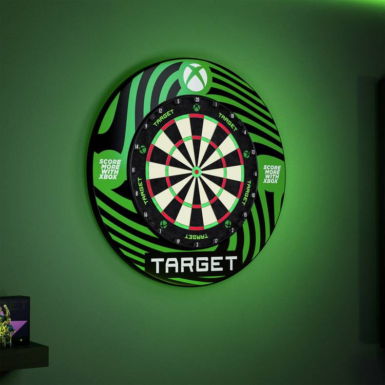 Target Luke Littler Xbox dartboard bundle full set, imported from the UK