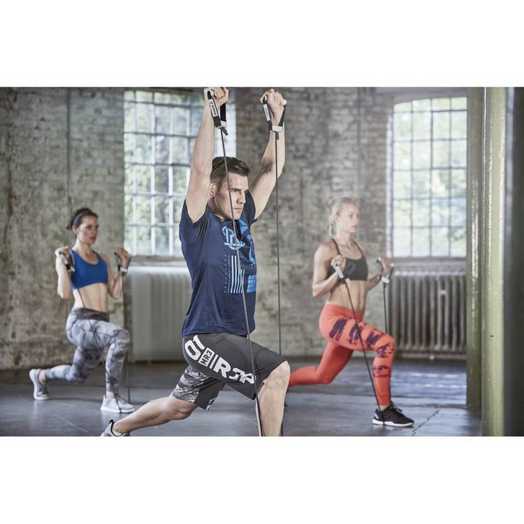 Reebok resistance tube light adjustable fitness band (British brand)
