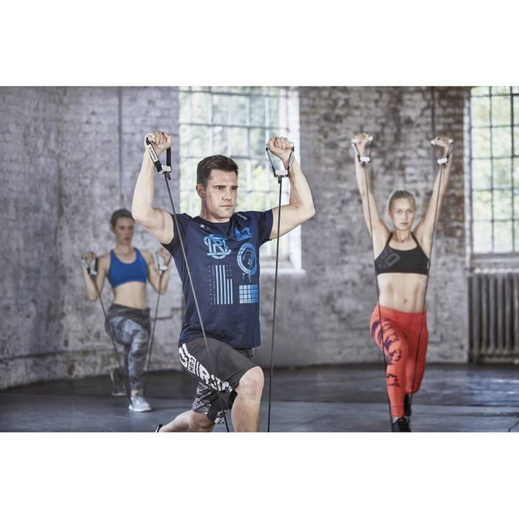 Reebok resistance tube light adjustable fitness band (British brand)