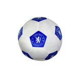 Chelsea FC football shaped cushion white 25cm - British product